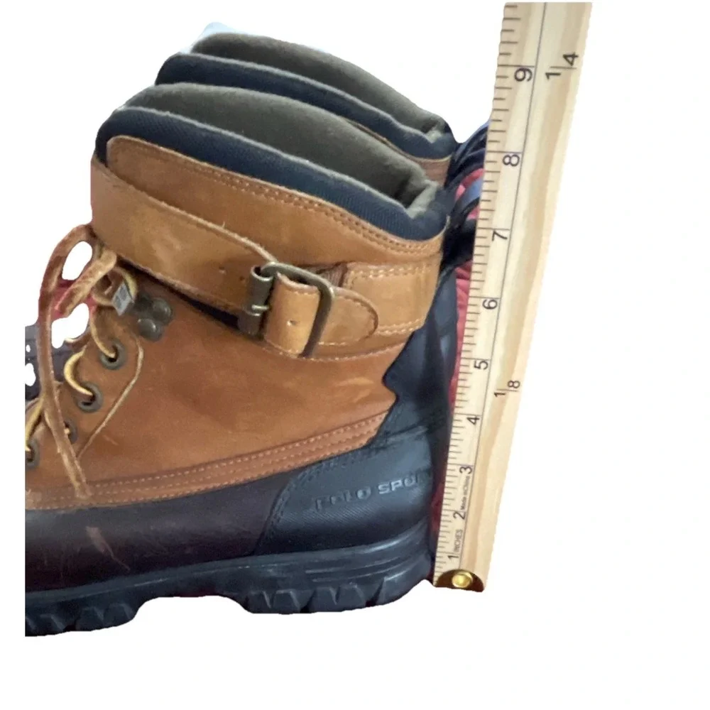 POLO SPORT Duck BOOTS GREAT COND MEN 9.5 D RALPH LAUREN *READ* Snow‎ Work Warm